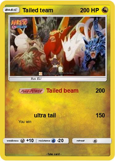 Pokemon Tailed team