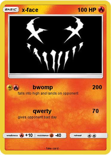 Pokemon x-face