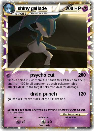 Pokemon shiny gallade