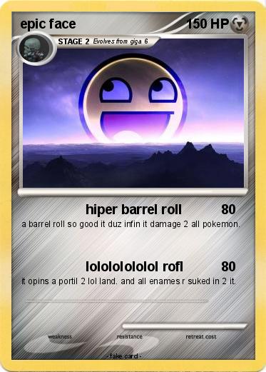 Pokemon epic face