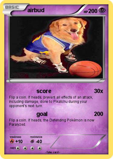 Pokemon airbud