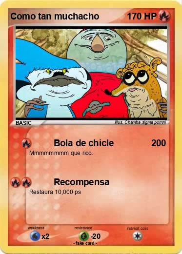 Pokemon Como tan muchacho