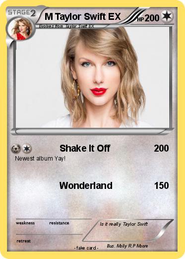 Pokemon M Taylor Swift EX