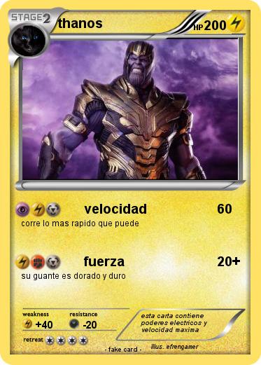Pokemon thanos