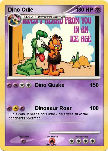 Pokemon Dino Odie