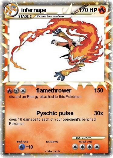Pokemon infernape