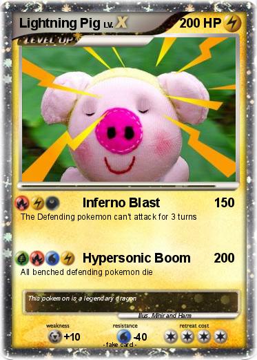 Pokemon Lightning Pig