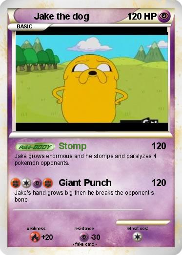 Pokemon Jake the dog
