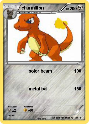 Pokemon charmilion