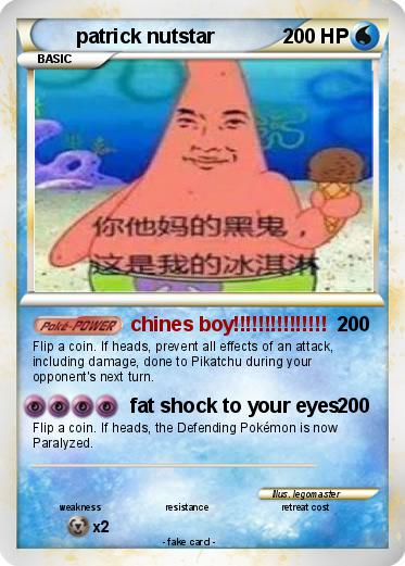 Pokemon patrick nutstar
