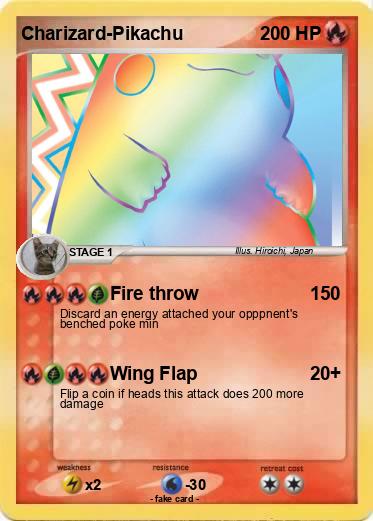 Pokemon Charizard-Pikachu