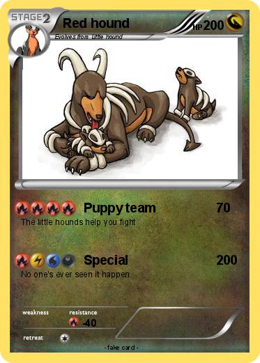 Pokemon Red hound