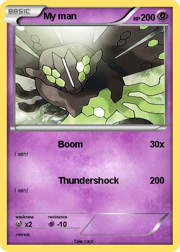 Pokemon My man