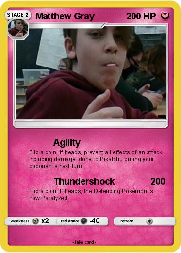 Pokemon Matthew Gray