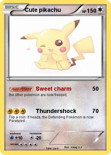 Pokemon Cute pikachu