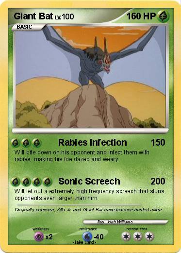 Pokemon Giant Bat