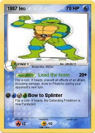 Pokemon 1987 leo