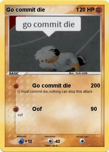 Pokemon Go commit die