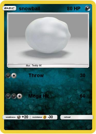 Pokemon snowball