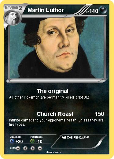 Pokemon Martin Luthor