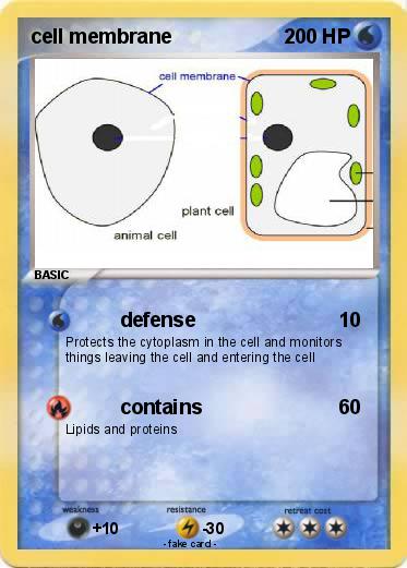 Pokemon cell membrane