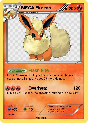 Pokemon MEGA Flareon