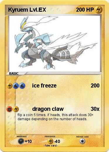 Pokemon Kyruem Lvl.EX