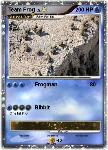 Pokemon Team Frog