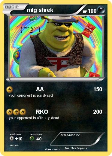Pokemon mlg shrek