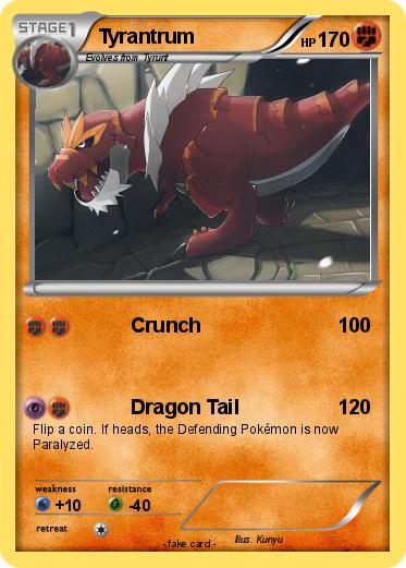 Pokemon Tyrantrum