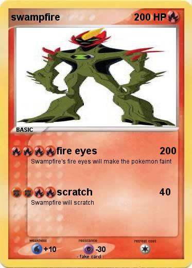 Pokemon swampfire