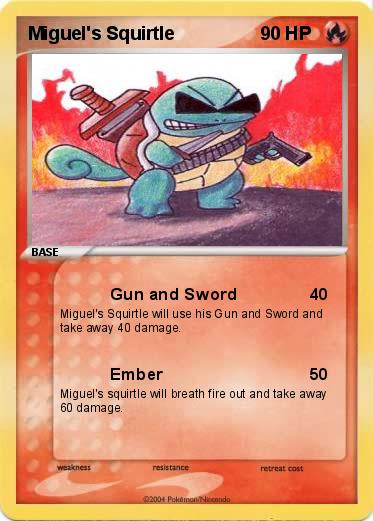 Pokemon Miguel's Squirtle