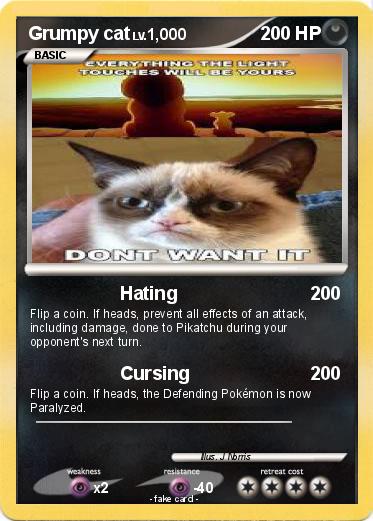 Pokemon Grumpy cat