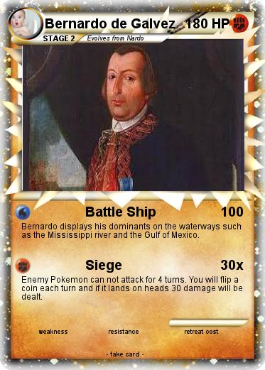 Pokemon Bernardo de Galvez