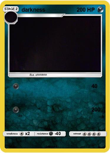 Pokemon darkness