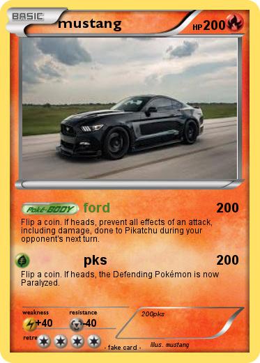 Pokemon mustang