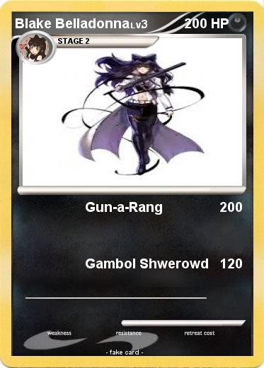 Pokemon Blake Belladonna