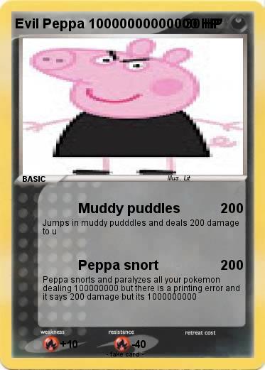 Pokemon Evil Peppa 10000000000000 HP'