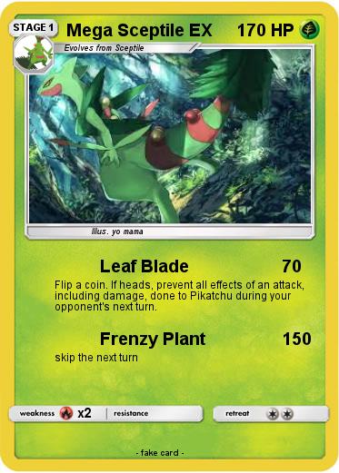 Pokemon Mega Sceptile EX