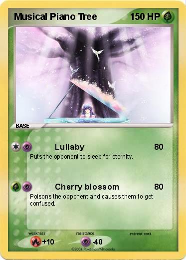 Pokemon Musical Piano Tree