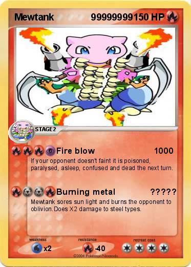 Pokemon Mewtank              99999999