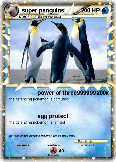 Pokemon super penguins