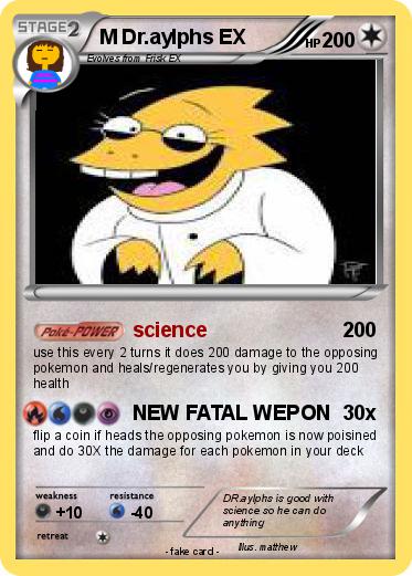 Pokemon M Dr.aylphs EX