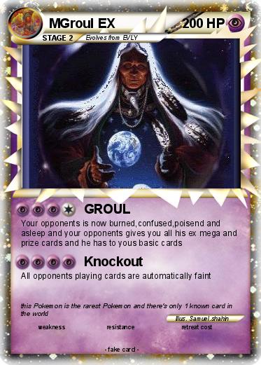 Pokemon MGroul EX