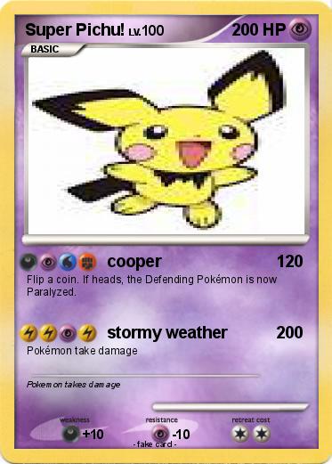 Pokemon Super Pichu!
