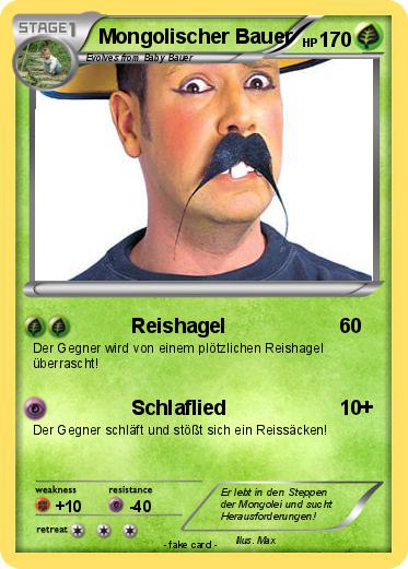 Pokemon Mongolischer Bauer