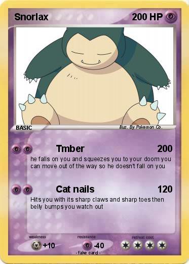 Pokemon Snorlax