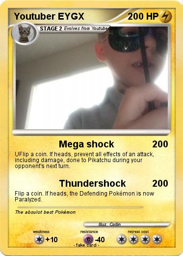 Pokemon Youtuber EYGX
