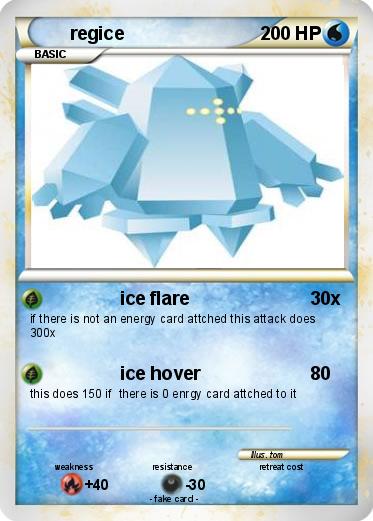 Pokemon regice