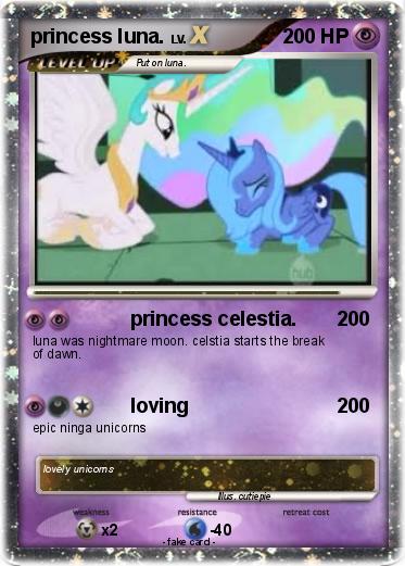Pokemon princess luna.